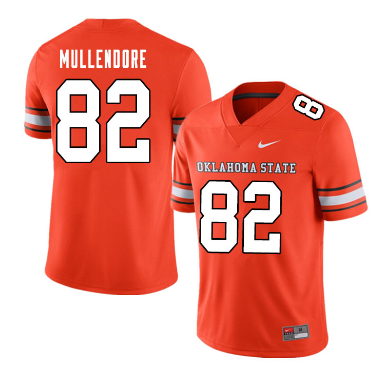 Men #82 Vance Mullendore Oklahoma State Cowboys College Football Jerseys Sale-Alternate Orange - Click Image to Close